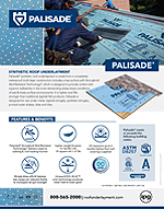 PALISADE ROOF UNDERLAYMENT