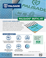 PALISADE BUTYL HT ROOF UNDERLAYMENT
